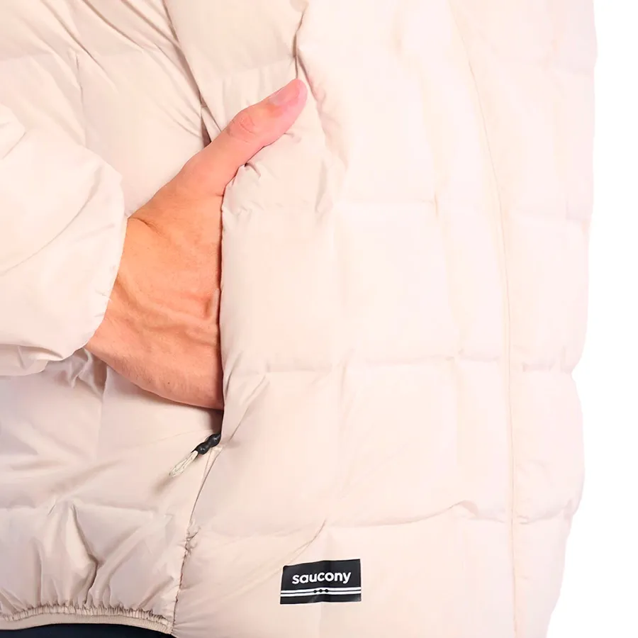 Imagen 3 de 5 de Campera Saucony Surge D-Heat-HUESO