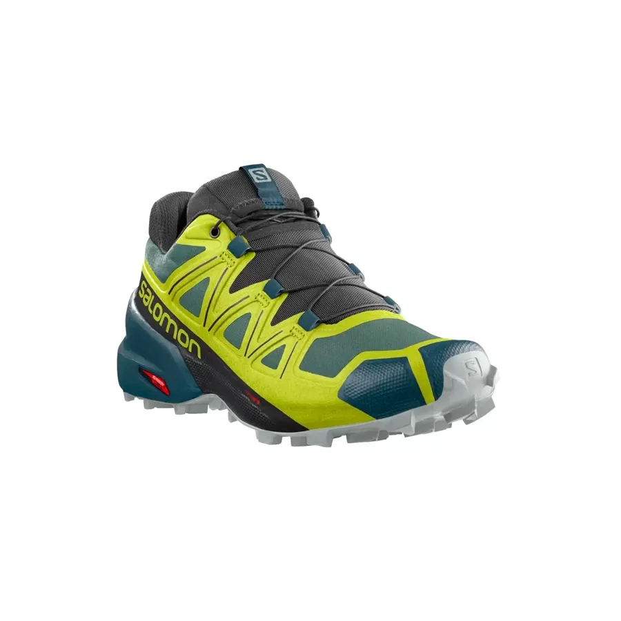 Imagen 2 de 4 de Zapatillas Salomon Speedcross 5-VERDE/LIMA/NEGRO