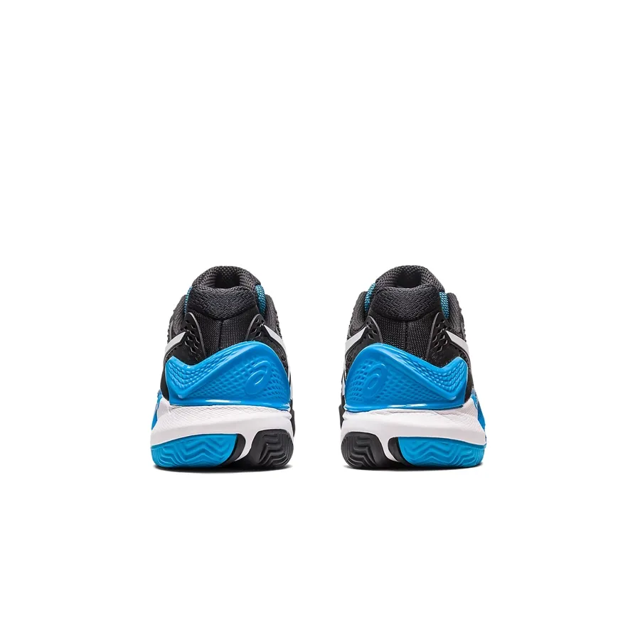 Imagen 4 de 7 de Zapatillas Asics Gel Resolution 9 Clay-NEGRO/BLANCO/TURQUESA