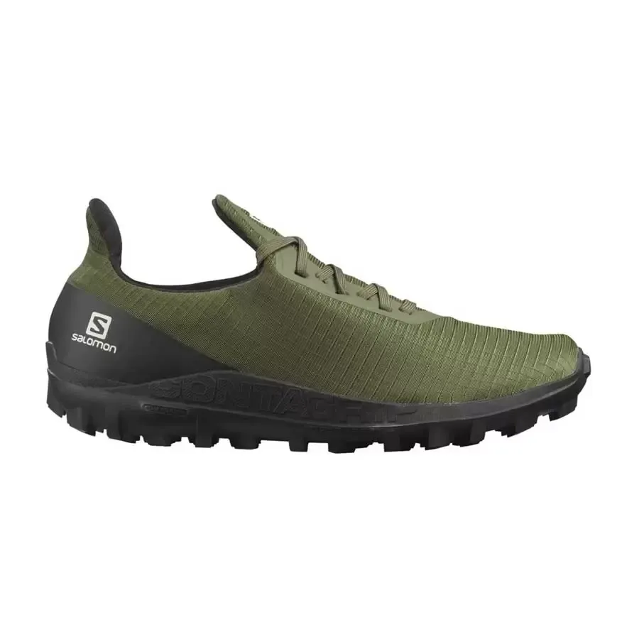 Imagen 3 de 4 de Zapatillas Salomon Gripster M-VERDE/NEGRO