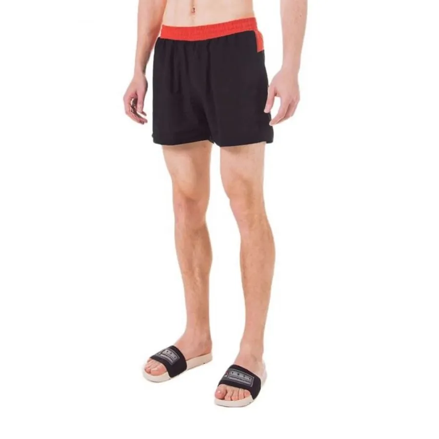 Imagen 1 de 3 de Shorts Fila Beach Sport-NEGRO/NARANJA