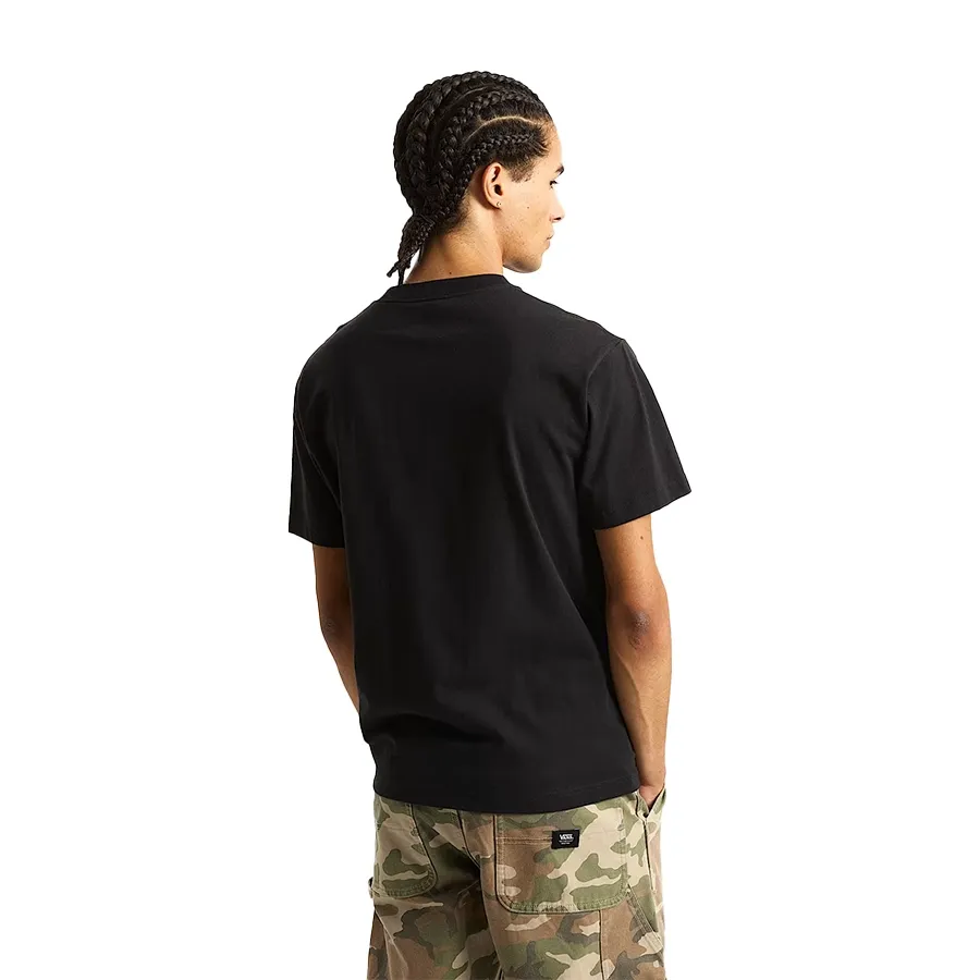 Imagen 2 de 4 de Remera Vans Classic Script Ss-NEGRO