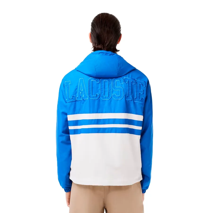 Imagen 1 de 6 de Campera Lacoste Blouson-AZUL/BLANCO