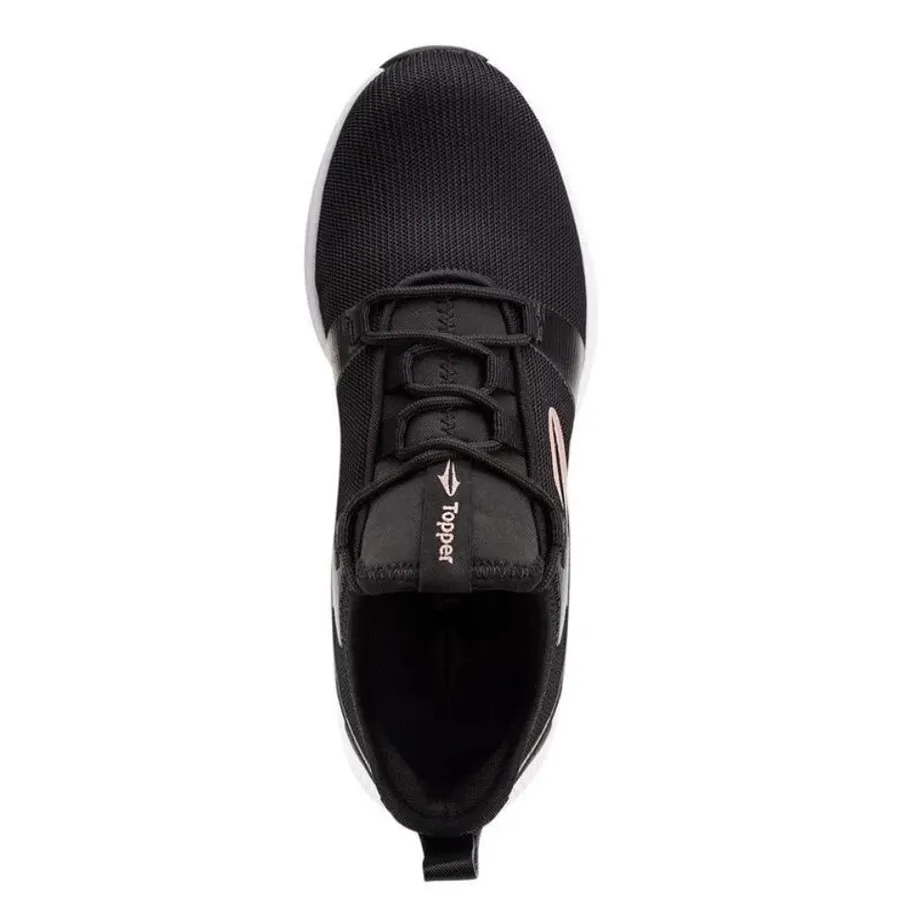 Imagen 3 de 5 de Zapatillas Topper Squat-NEGRO/ROSA