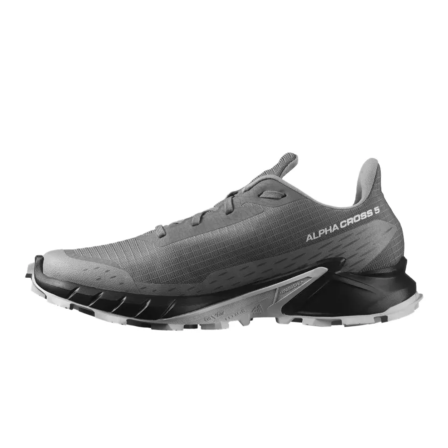Imagen 2 de 5 de Zapatillas Salomon Alphacross 5-GRIS/NEGRO
