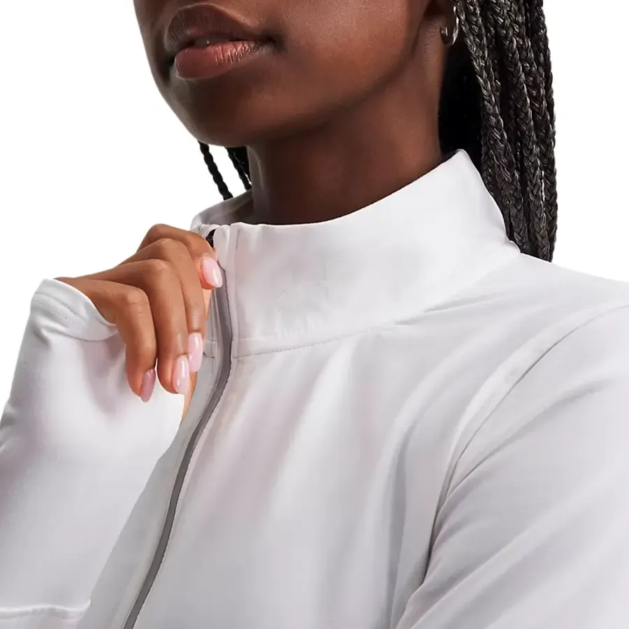 Imagen 4 de 7 de Campera Under Armour Launch Pro Half Zip-BLANCO