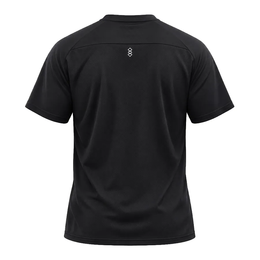 Imagen 3 de 4 de Remera Kamp Rec-NEGRO