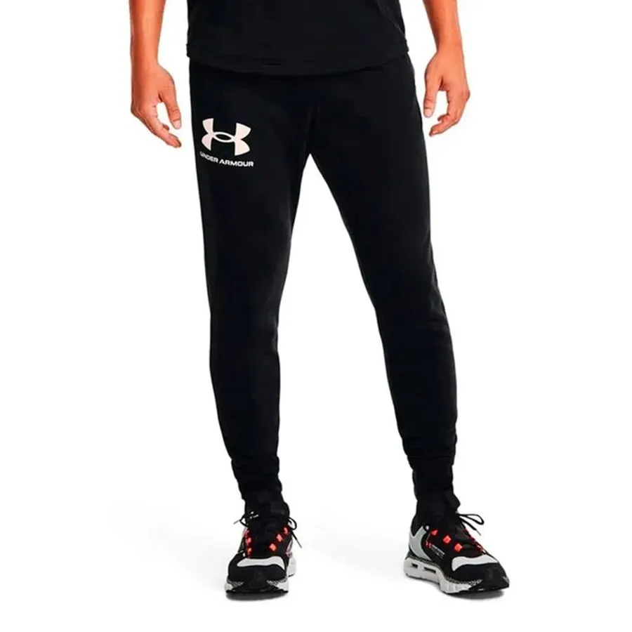 Imagen 0 de 2 de Pantalón Under Armour Rival Terry-NEGRO/BLANCO