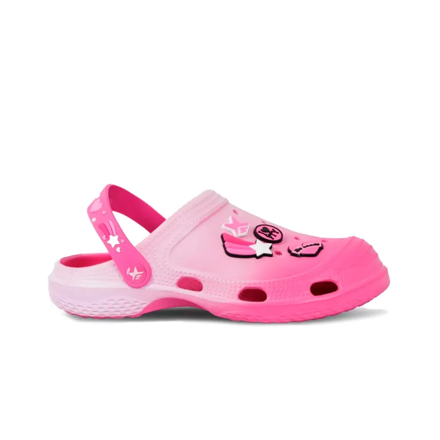 Imagen 0 de 3 de Sandalias Footy Clogs Degrade-ROSA/FUCSIA
