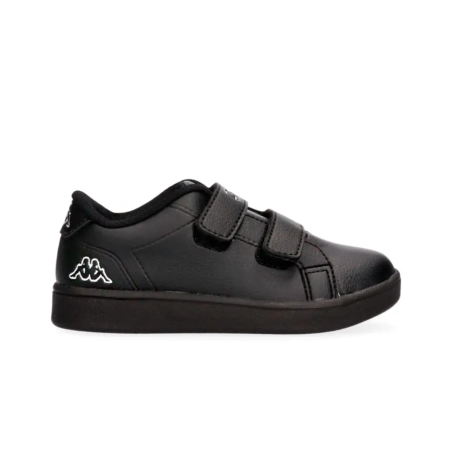 Imagen 0 de 5 de Zapatillas Kappa Colegial II Velcro-NEGRO/BLANCO
