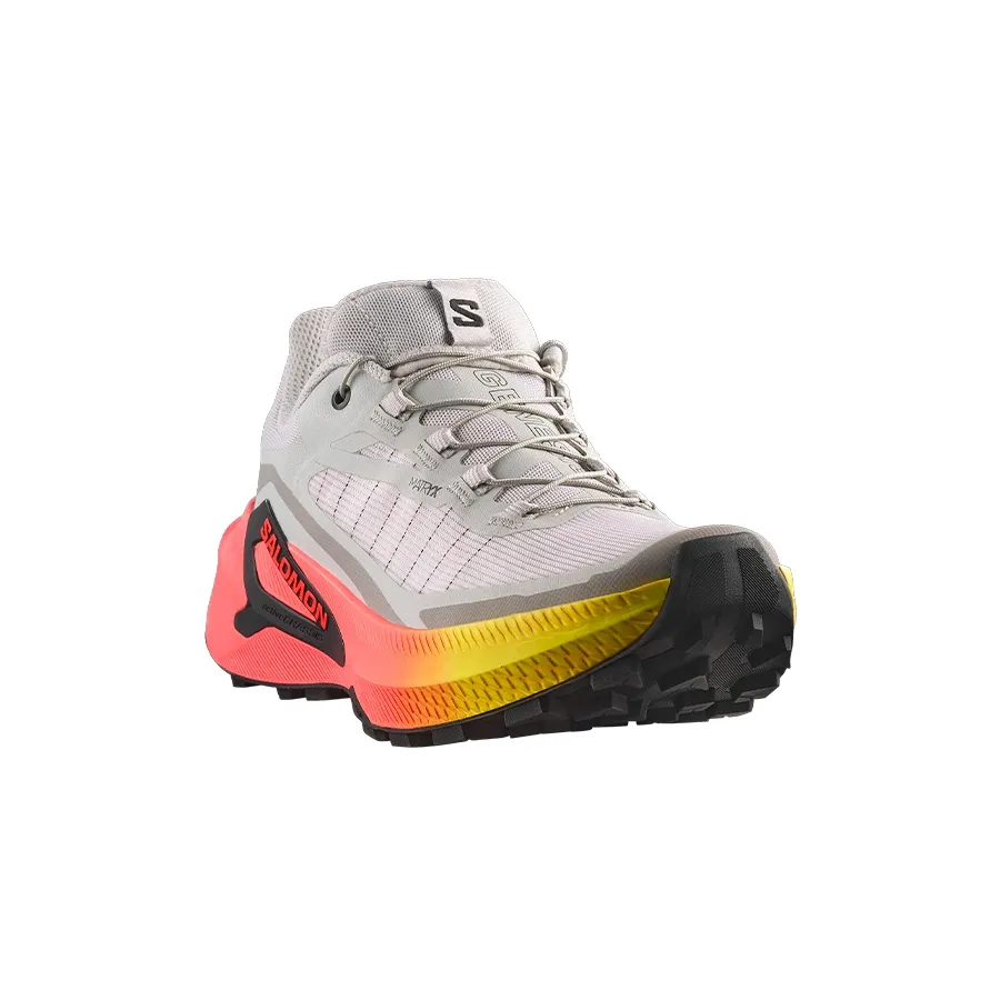 Imagen 1 de 6 de Zapatillas Salomon Genesis 2-GRIS-SALMON-AMARILLO