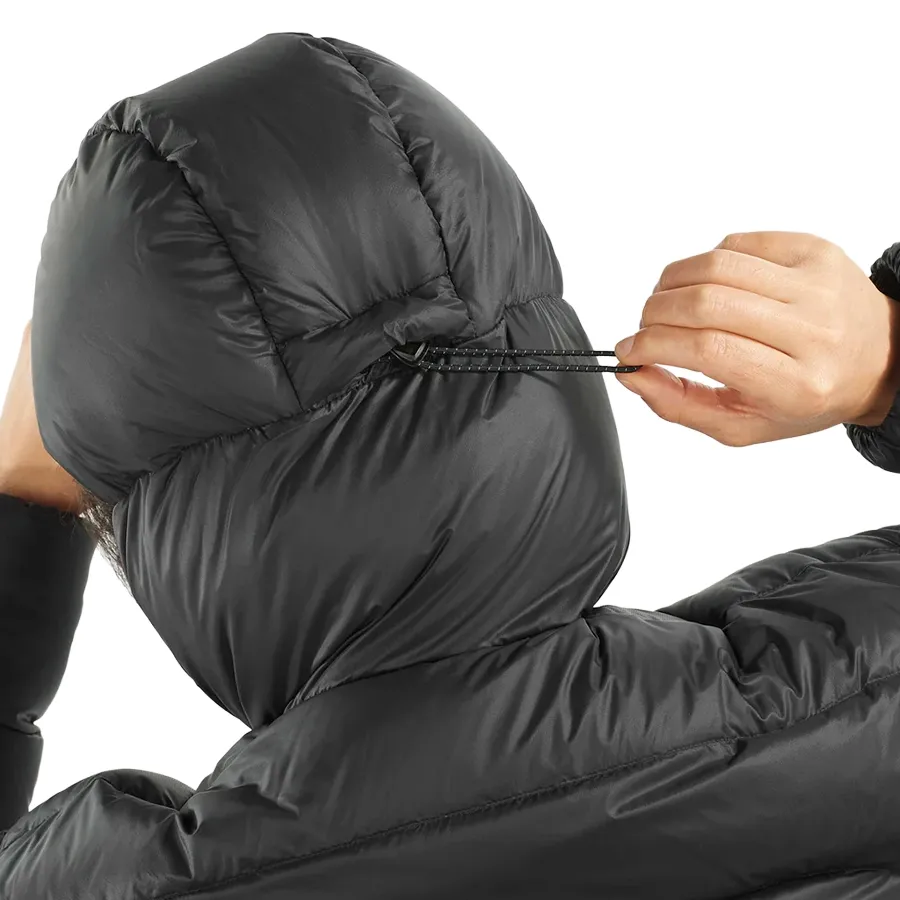 Imagen 4 de 7 de Campera Salomon Outline Nov Crop Down-NEGRO