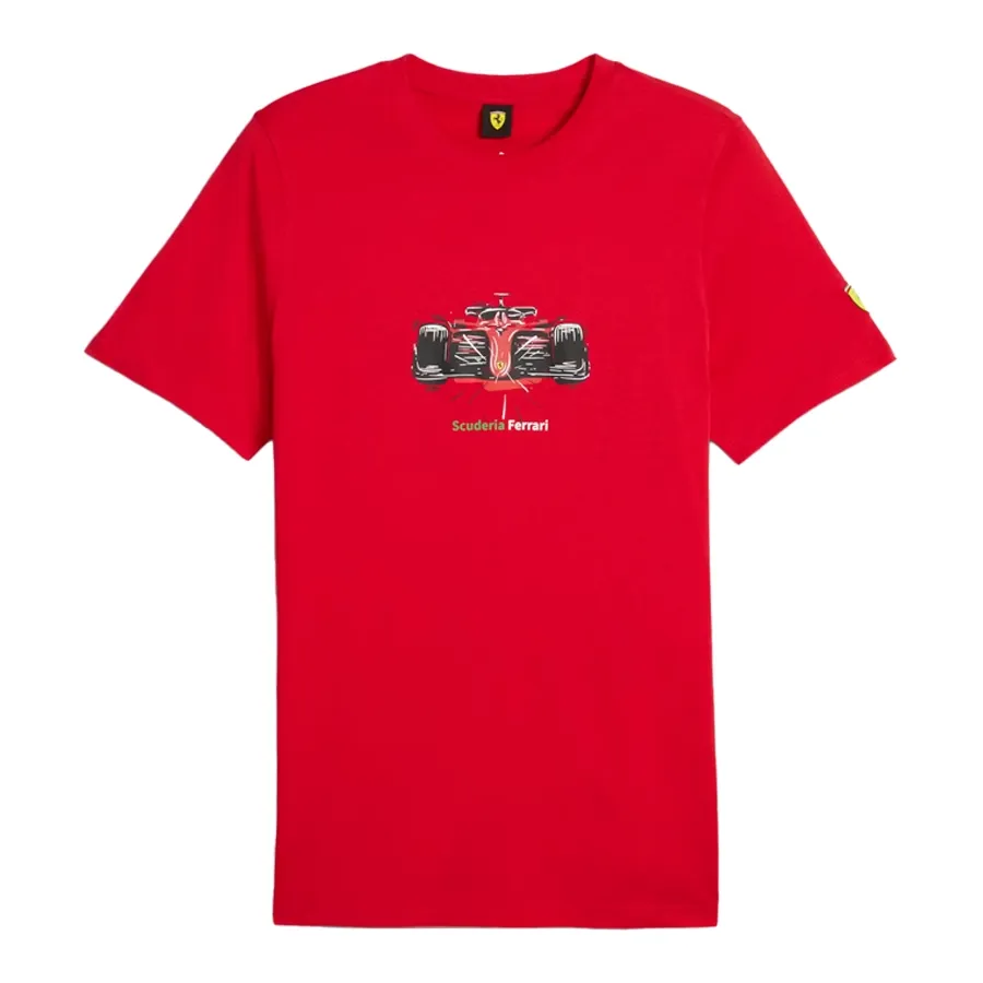 Remera Puma Ferrari Indumentaria Ferrari Crew Tshirts Puma Ferrari