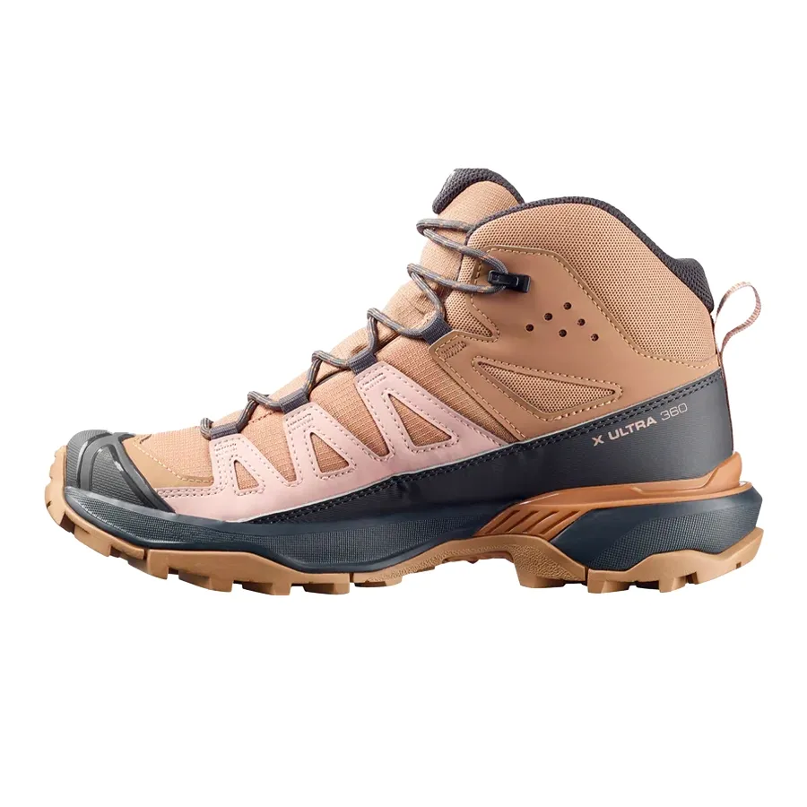 Imagen 2 de 6 de Zapatillas Salomon X Ultra 360 Mid Gore-Tex-BEIGE/NEGRO