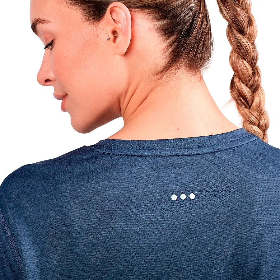 Imagen 6 de 7 de Remera Saucony Stopwatch El Cruce-GRIS