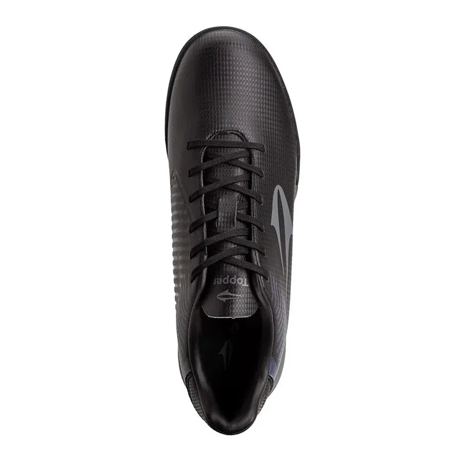 Imagen 3 de 5 de Botines Topper Stingray II Match 1 Tf-NEGRO/AZUL/GRIS