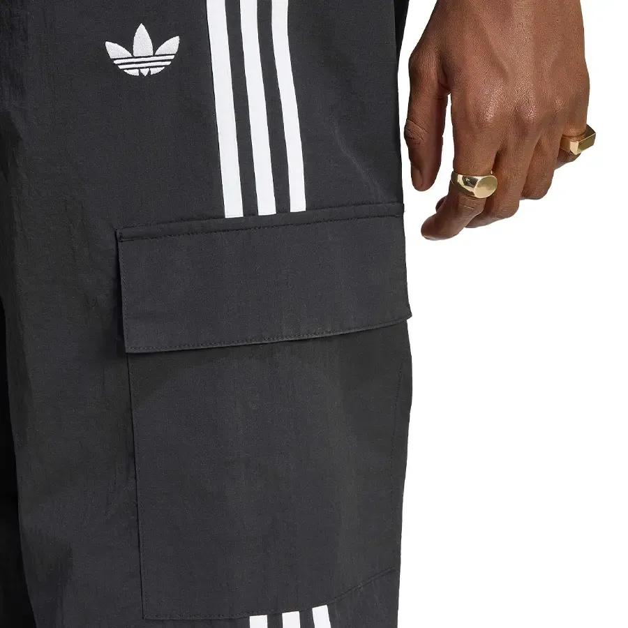Imagen 3 de 5 de Pantalón adidas originals Cargo-NEGRO/BLANCO