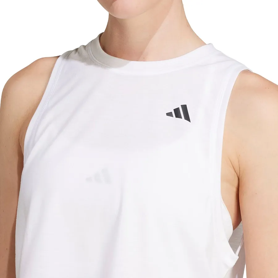 Imagen 3 de 5 de Musculosa adidas Essentials Boxy-BLANCO