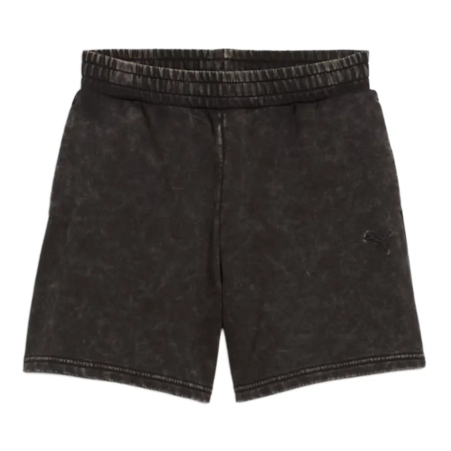 Imagen 2 de 4 de Shorts Puma Elevated Essentials Hight-Waist-NEGRO