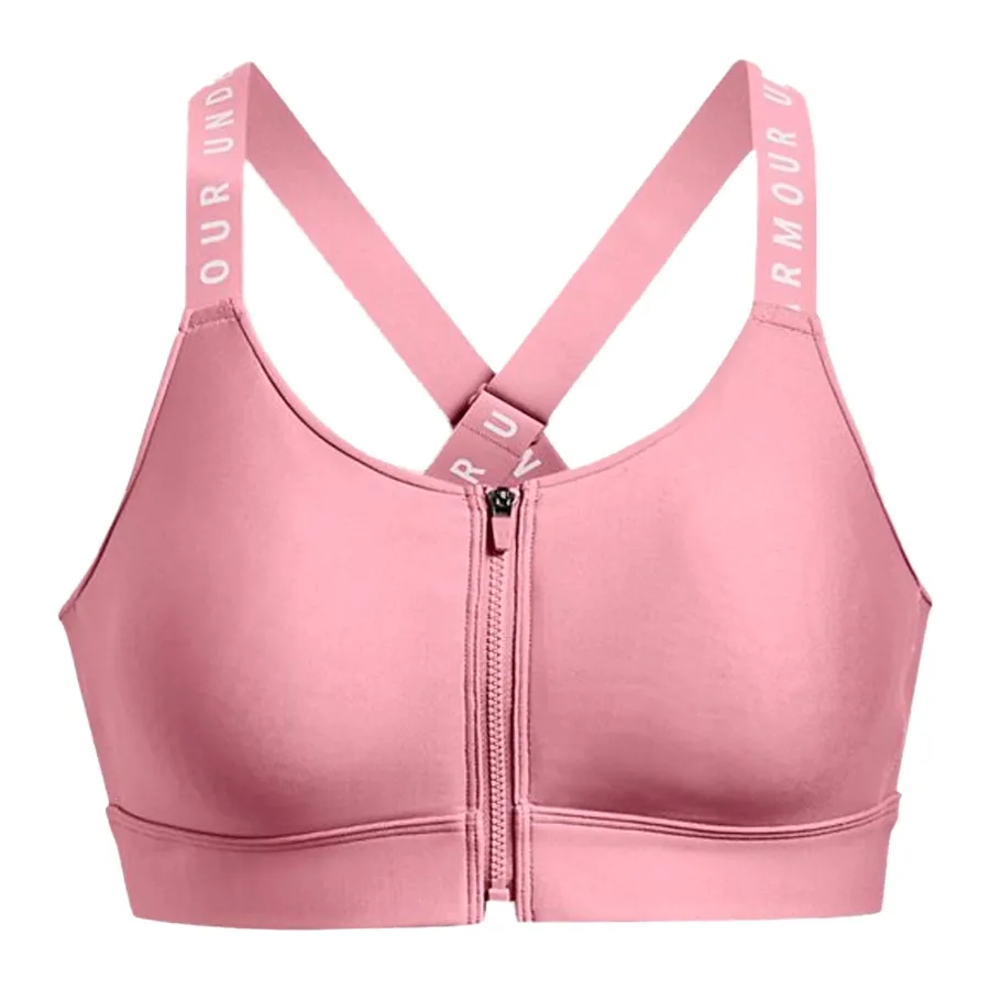 Imagen 2 de 8 de Top Under Armour Infinity High Bra Zip-ROSA