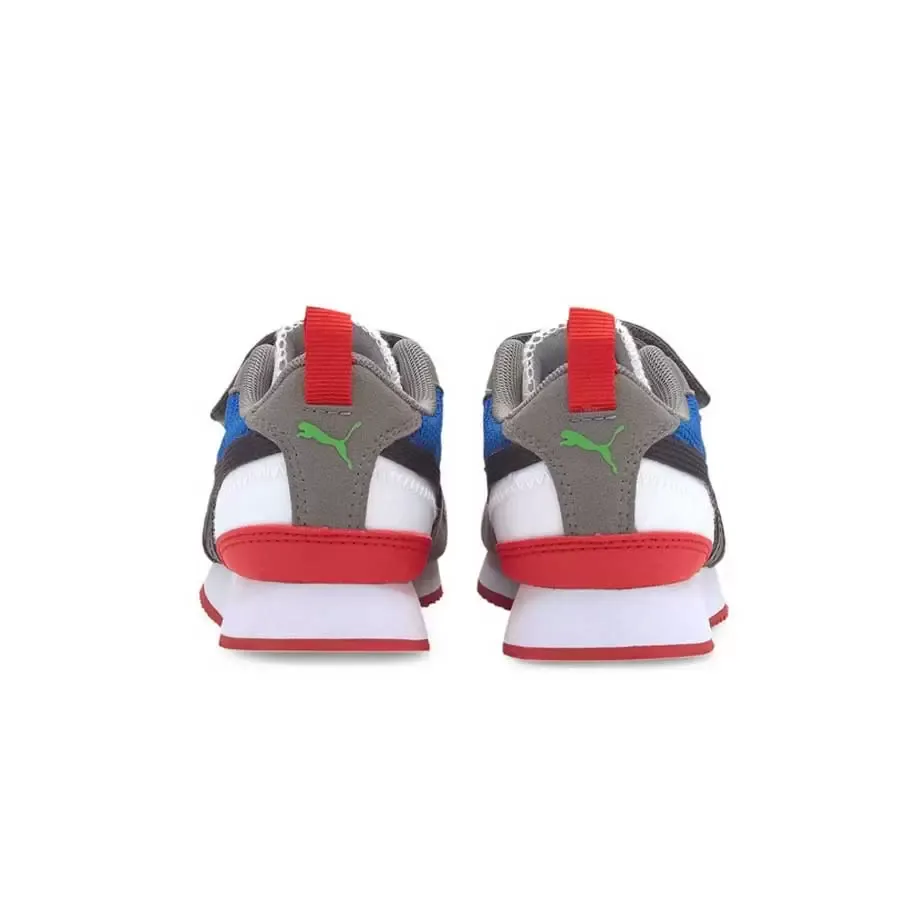 Imagen 1 de 4 de Zapatillas Puma R78 V Ps-BLANCO/AZUL/ROJO