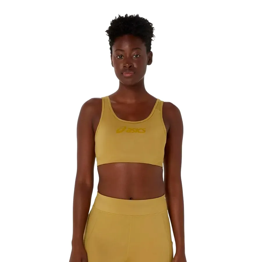 Imagen 0 de 5 de Top Asics Training Core Logo Bra-MOSTAZA