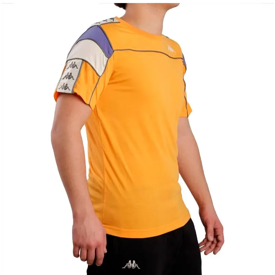 Imagen 1 de 3 de Remera Kappa Banda Arar-NARANJA/BEIGE/VIOLETA