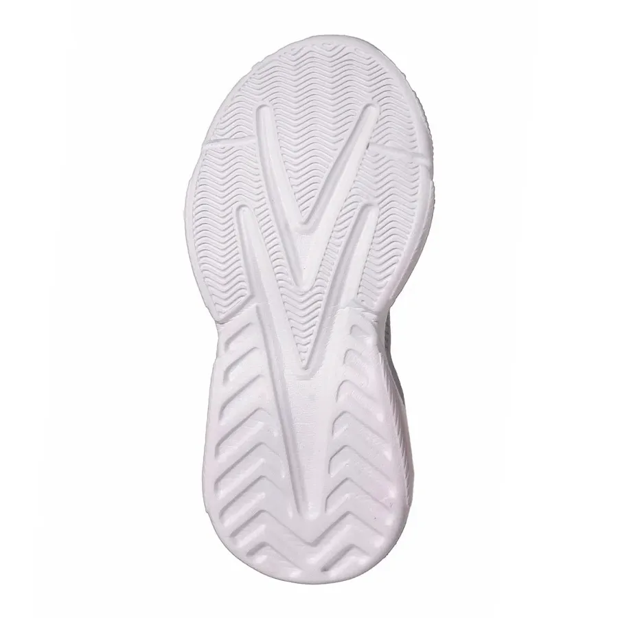 Imagen 4 de 5 de Zapatillas Montagne Kids Running Hely-GRIS/MARINO/LIMA