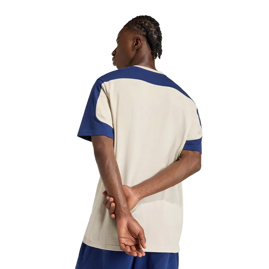 Imagen 2 de 5 de Remera adidas Collegiate-CRUDO/AZUL