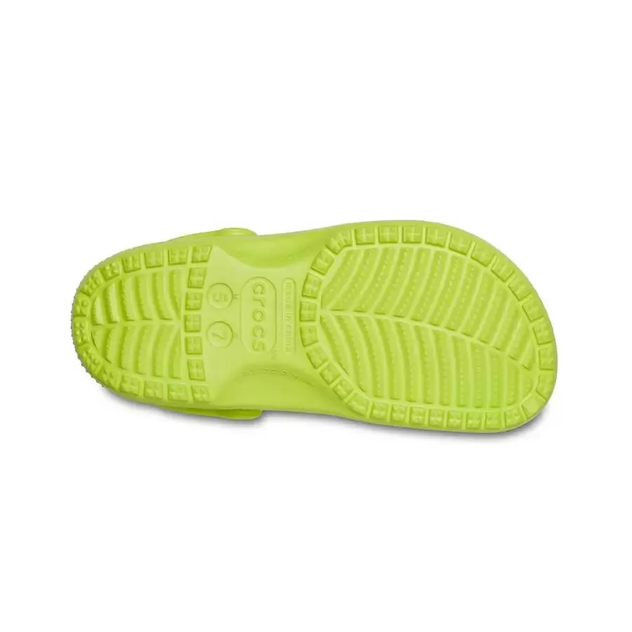 Imagen 3 de 4 de Ojotas Crocs Classic-VERDE/LIMA