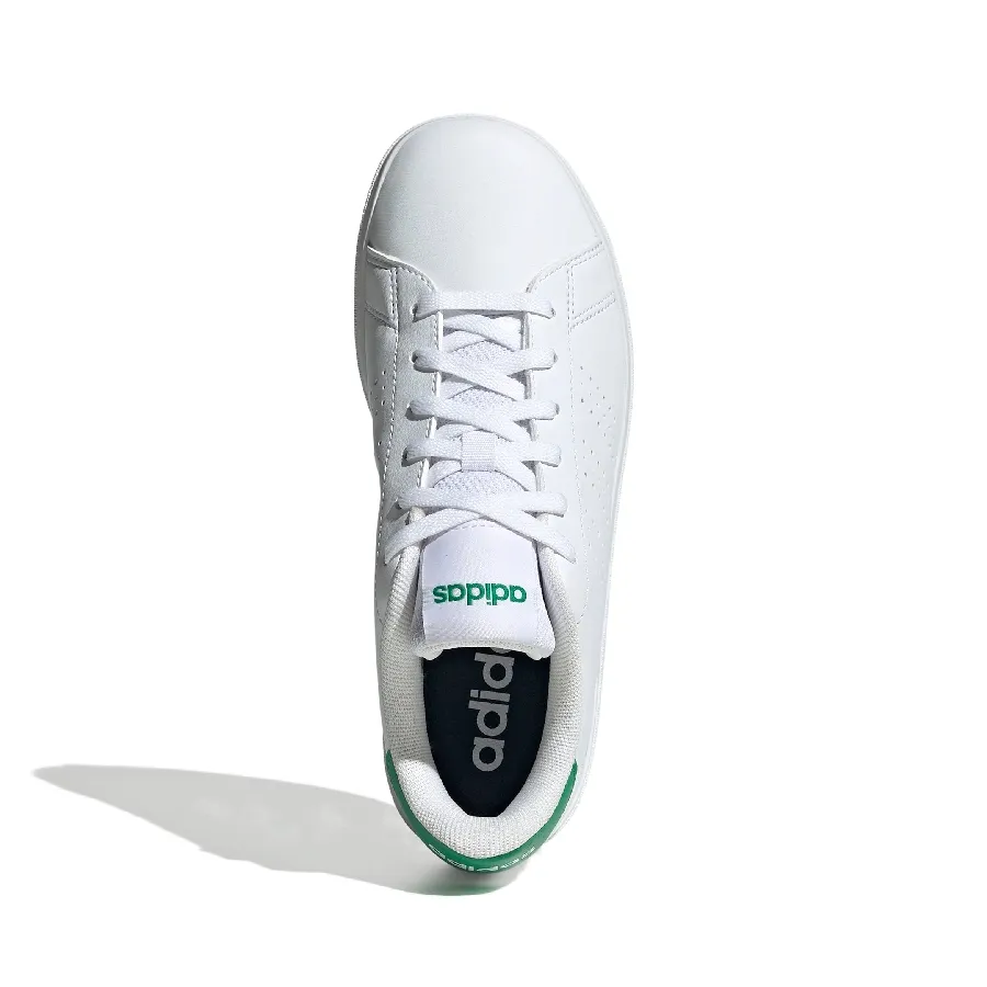 Imagen 3 de 7 de Zapatillas adidas Advantage Base 2.0-BLANCO/VERDE