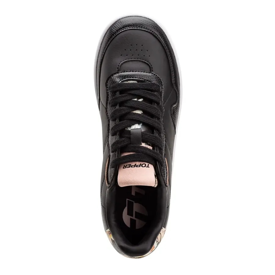 Imagen 2 de 4 de Zapatillas Topper Terre Print Plataforma-NEGRO