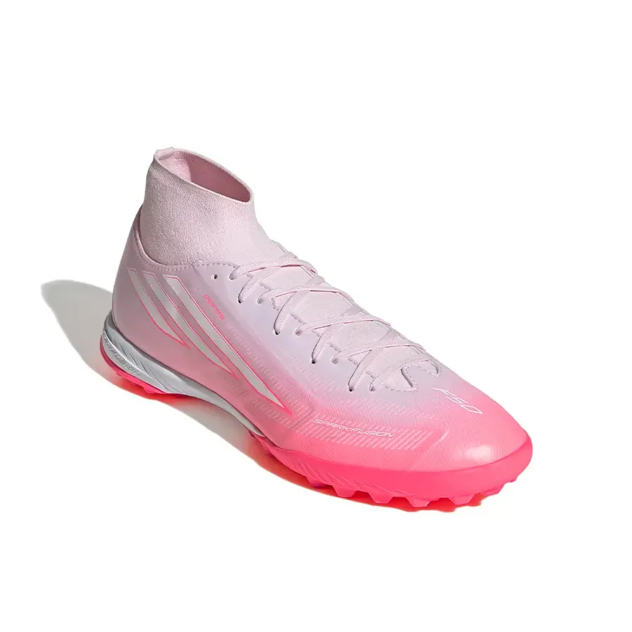 Imagen 1 de 8 de Botines adidas F50 Sparkfusion League Tf-BLANCO/ROSA