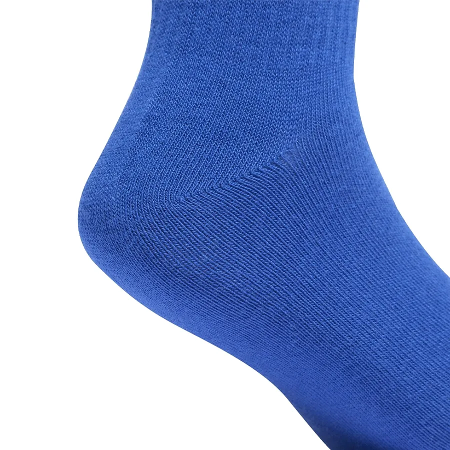 Imagen 2 de 4 de Medias adidas Acanaladas 3 Pares Kids-BLANCO/AZUL