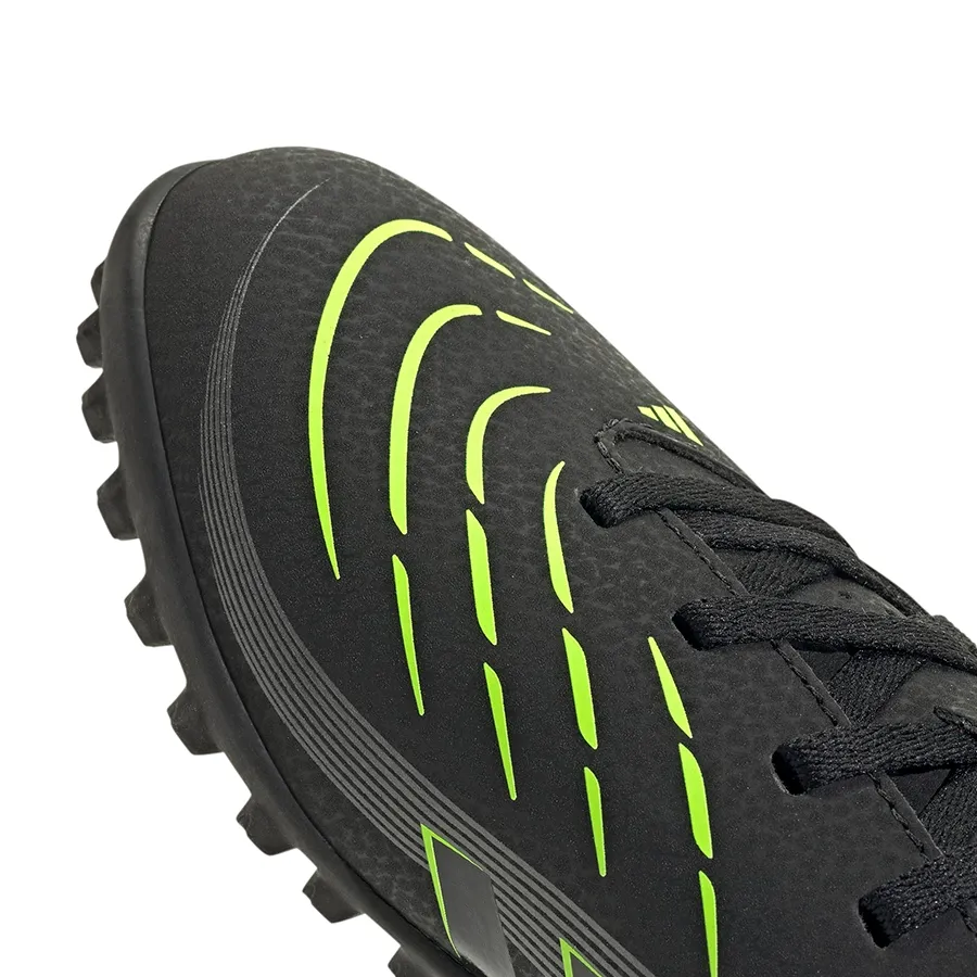 Imagen 5 de 7 de Botines adidas Predator Club Tf J-NEGRO/AMARILLO FLUOR