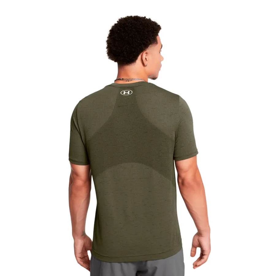 Imagen 1 de 2 de Remera Under Armour Vanish-VERDE MILITAR