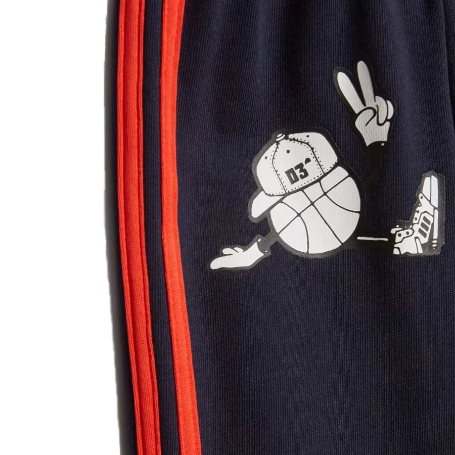 Imagen 5 de 8 de Conjunto adidas Graphic-ROJO/BLANCO/MARINO