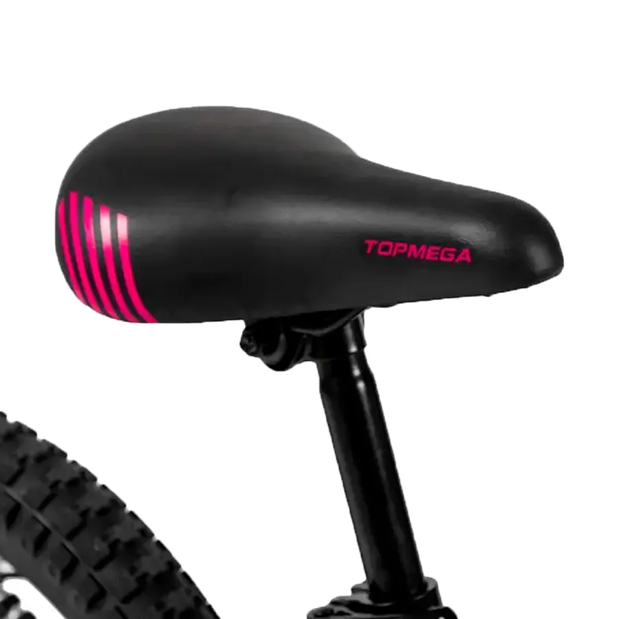 Imagen 3 de 7 de Bicicleta TopMega Slider R20 7V-NEGRO/FUCSIA