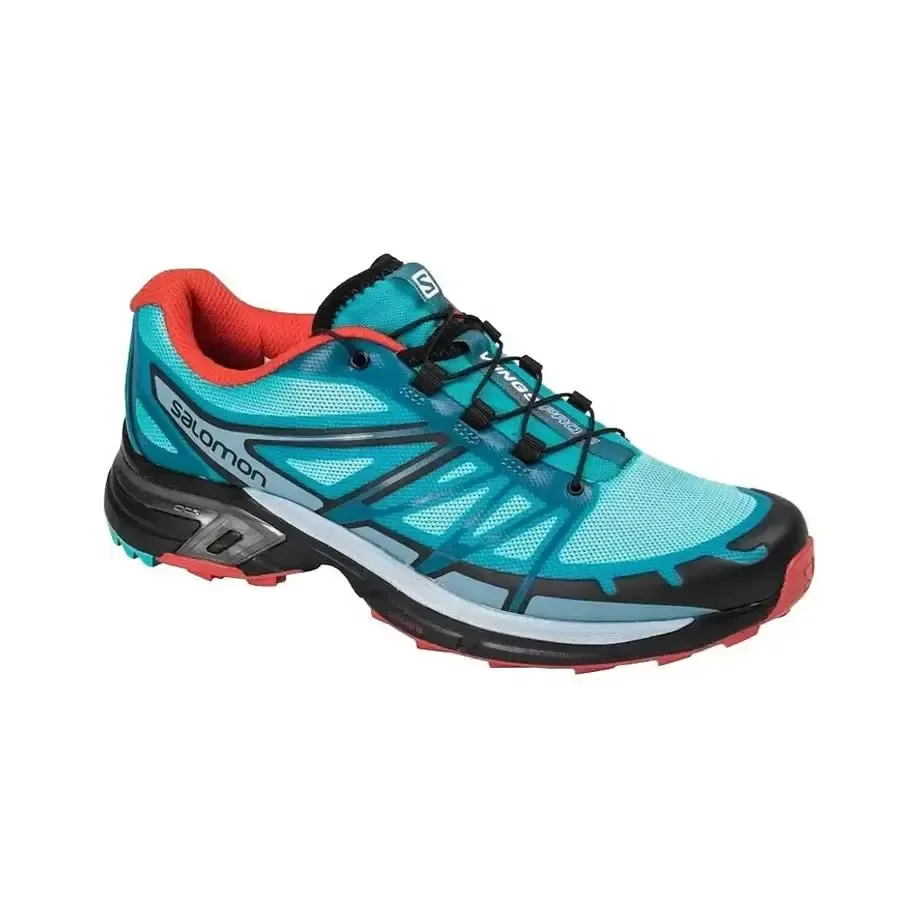 Imagen 0 de 4 de Zapatillas Salomon Wings Pro 2 W-TURQUESA/NEGRO/NARANJA