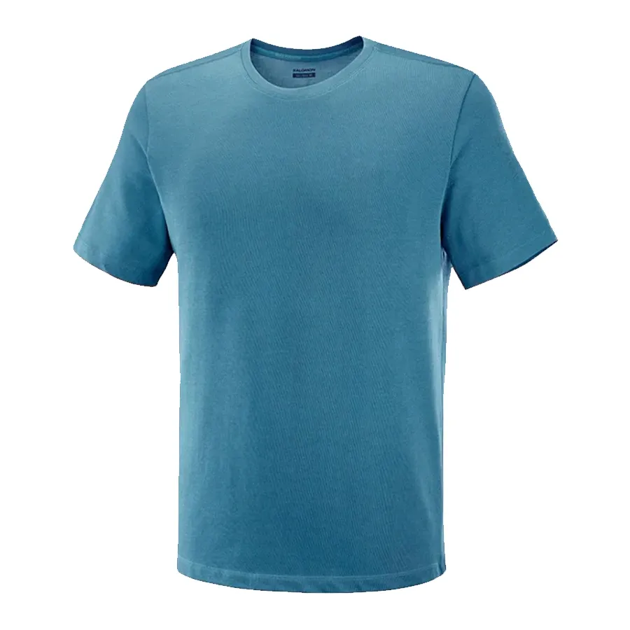 Imagen 0 de 1 de Remera Salomon Cotton Ss Tee-AZUL
