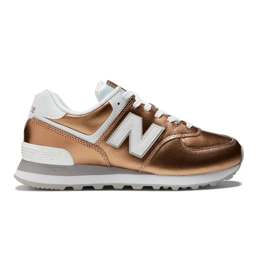 Imagen 0 de 5 de Zapatillas New Balance 574-DORADO/BLANCO