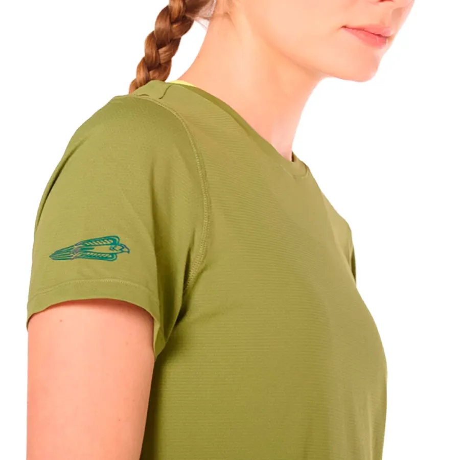 Imagen 4 de 6 de Remera Saucony Peregrine Tr Graphic-VERDE OLIVA