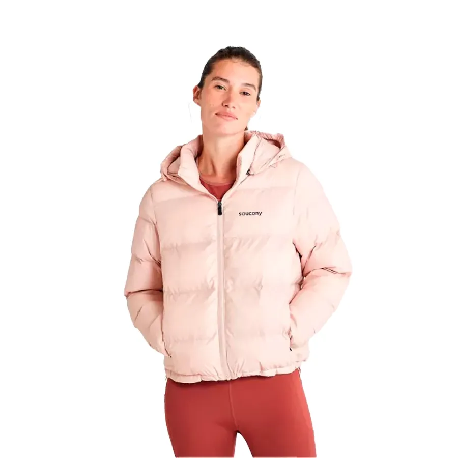 Imagen 0 de 8 de Campera Saucony Hooded Snowdrift-ROSA