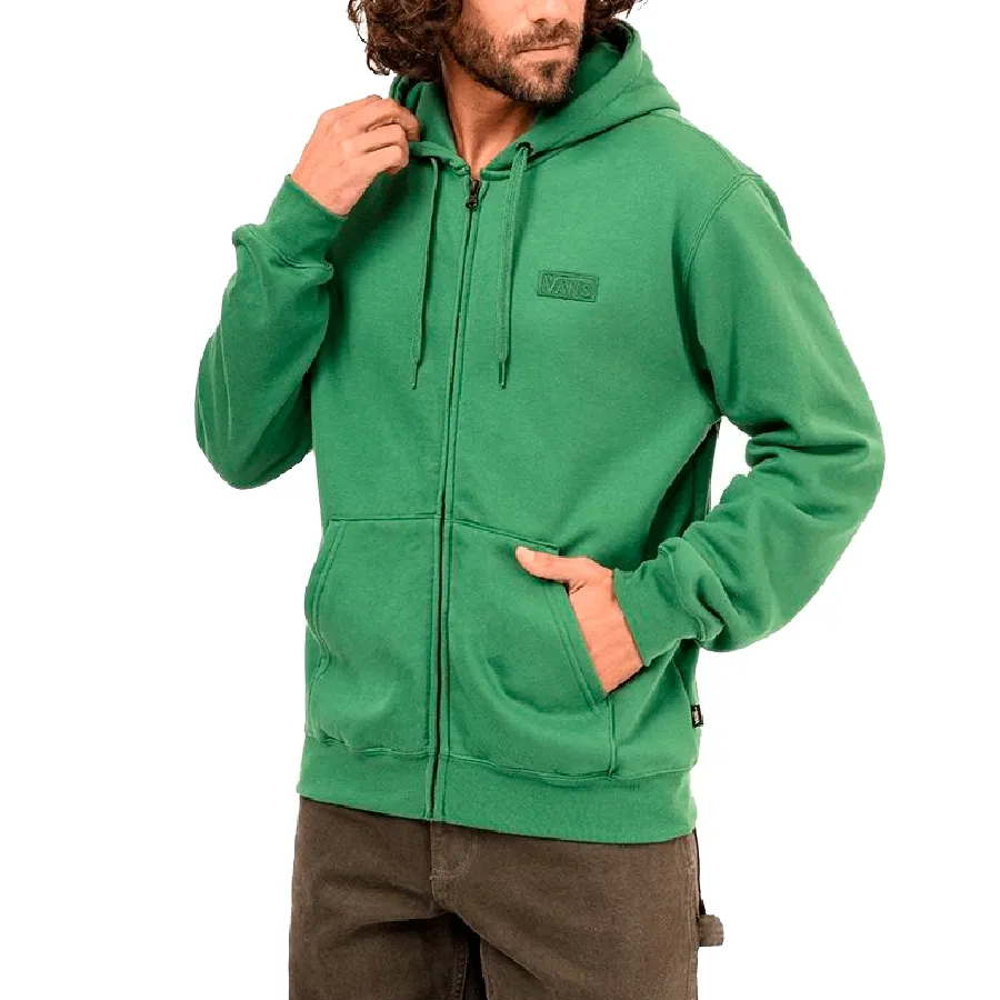 Imagen 0 de 3 de Campera Vans Core Basic Full Zip-VERDE