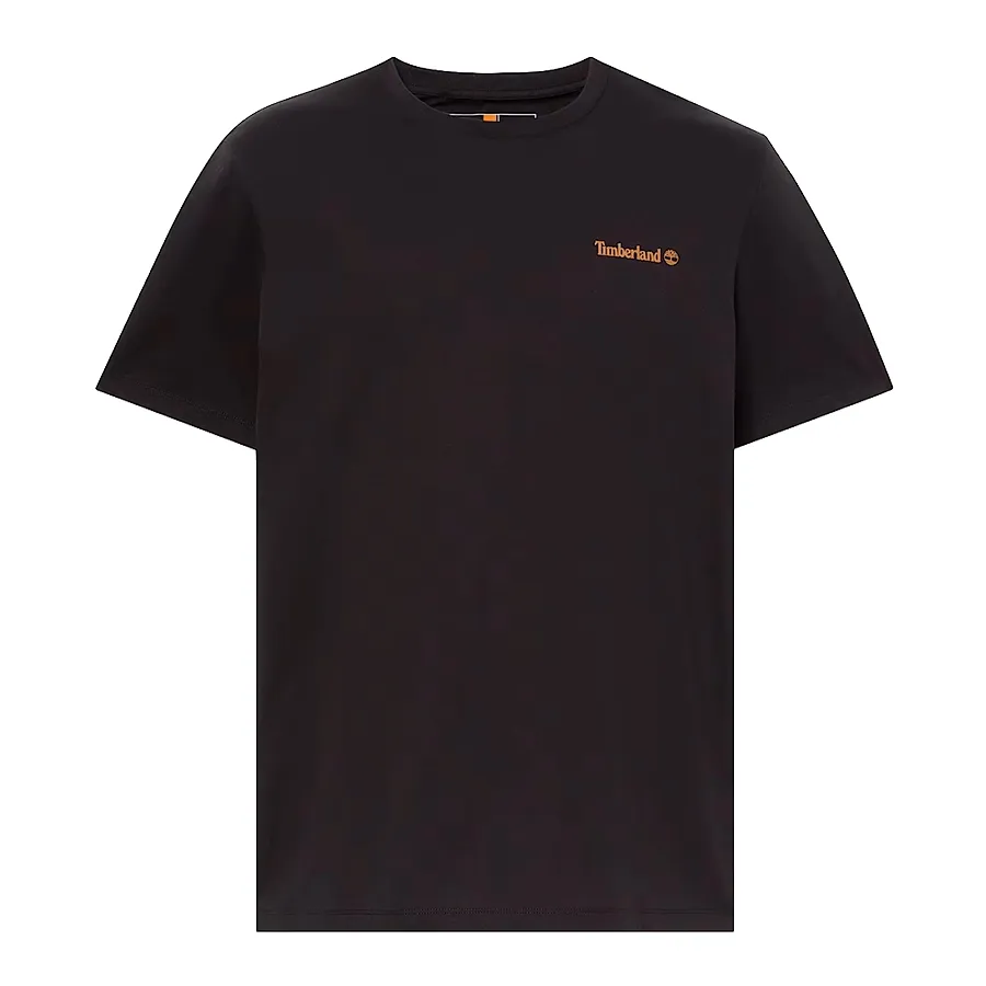 Imagen 3 de 5 de Remera Timberland Front and Back Logo-NEGRO