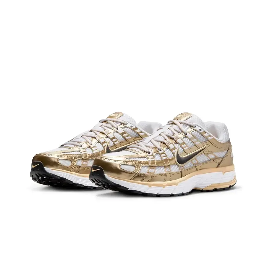 Imagen 1 de 8 de Zapatillas Nike P-6000-BLANCO/ORO