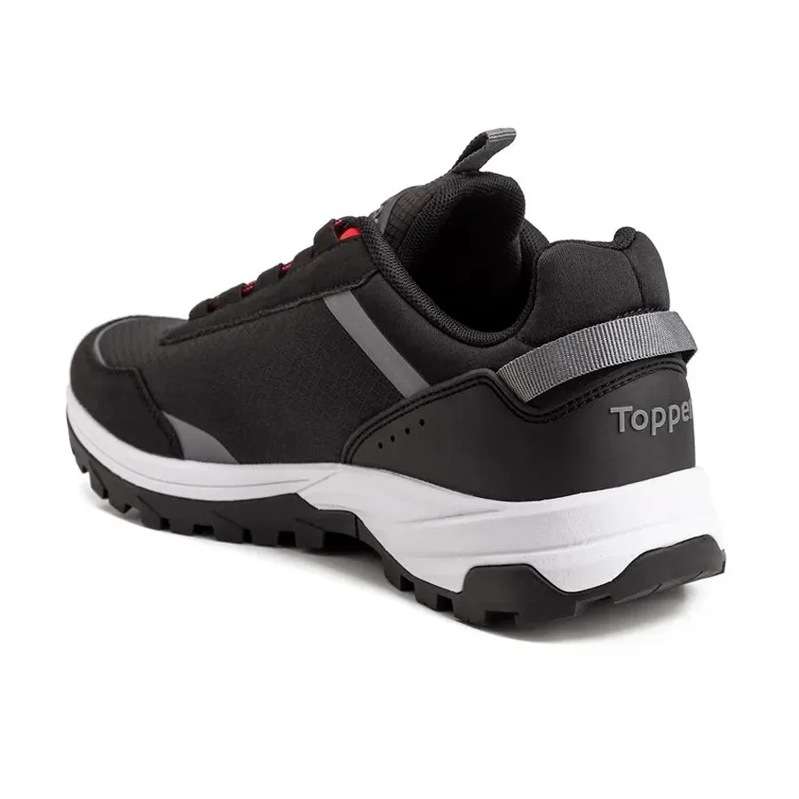 Imagen 2 de 5 de Zapatillas Topper Rug-NEGRO/GRIS/ROJO