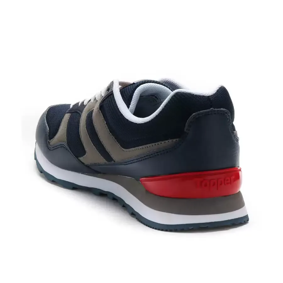 Imagen 1 de 4 de Zapatillas Topper Otto-MARINO/GRIS/ROJO