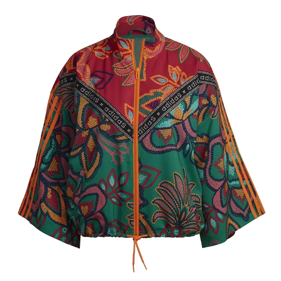 Imagen 0 de 6 de Campera adidas Farm Rio-VERDE/ROJO/ROSA