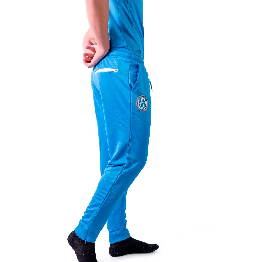 Imagen 2 de 4 de Pantalón Fiume Sport Track Competition Godoy Cruz-AZUL/BLANCO